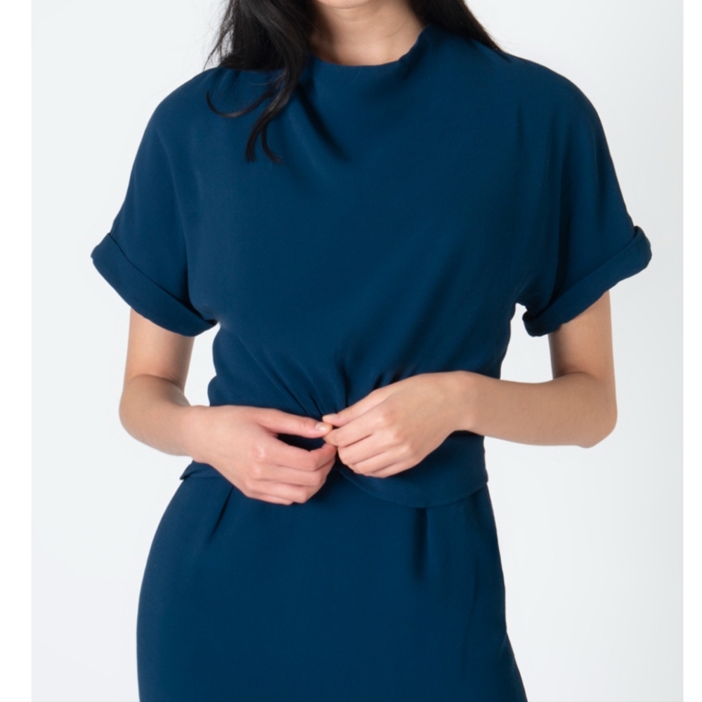 NWT REISS | $350 Lola Midi Dress - Picture 8 of 12